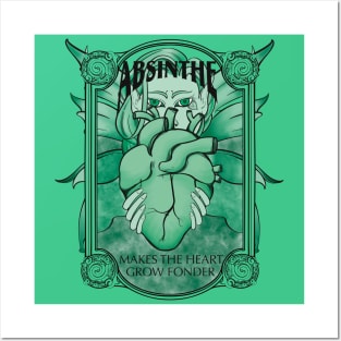 Absinthe Hearted Posters and Art